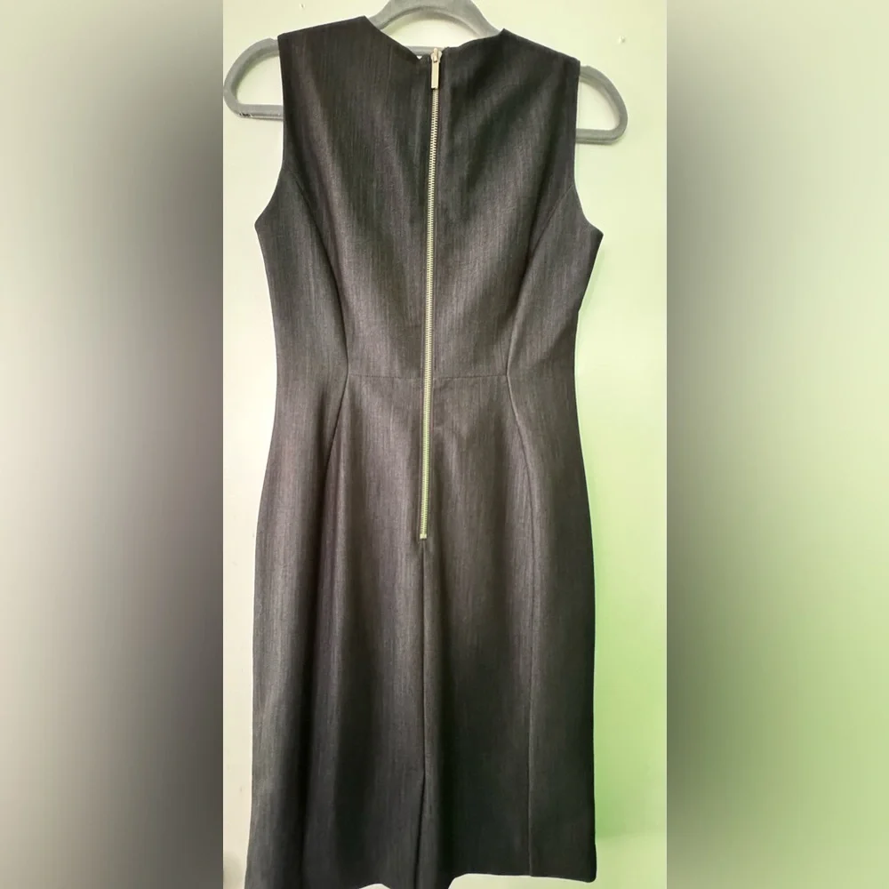 Calvin Klein Black Sleeveless Dress Womens size 4 - Picture 3 of 3